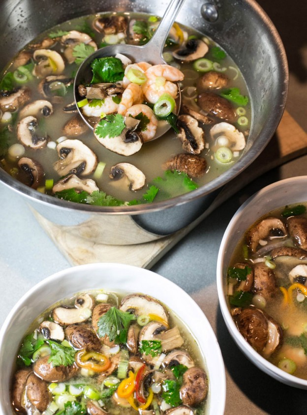 Thailändische Garnelensuppe. - HeldamHerd